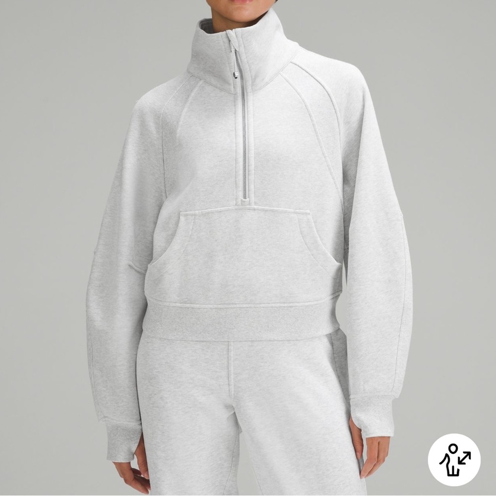 Half Zip Oversized Scuba